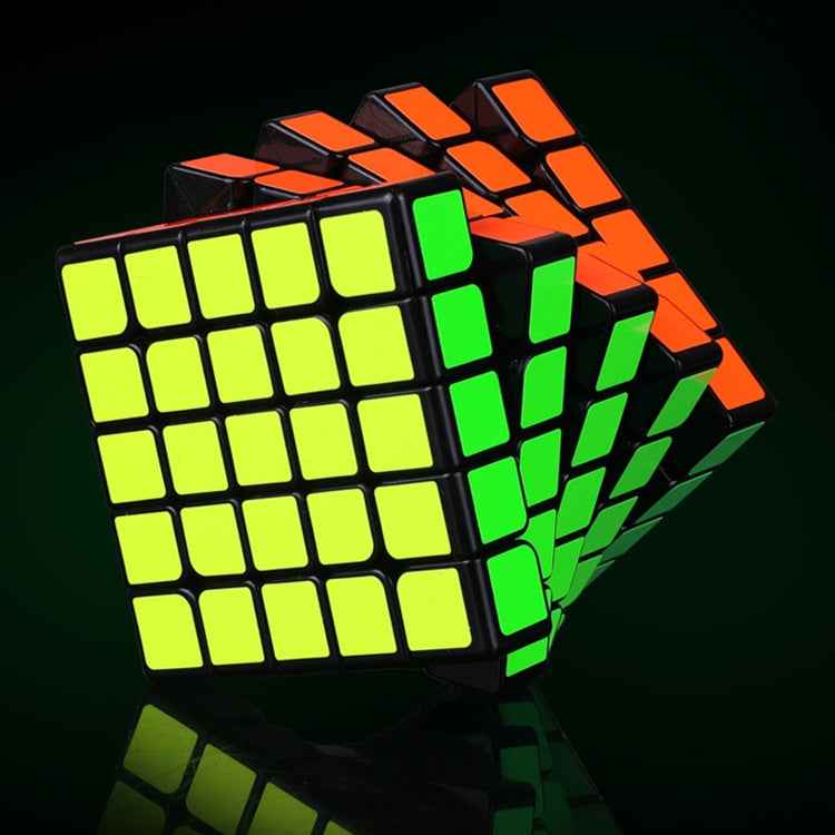 Moyu QIYI M Series Magnetic Speed Magic Cube Five Layers Cube Puzzle Toys, Five Layers