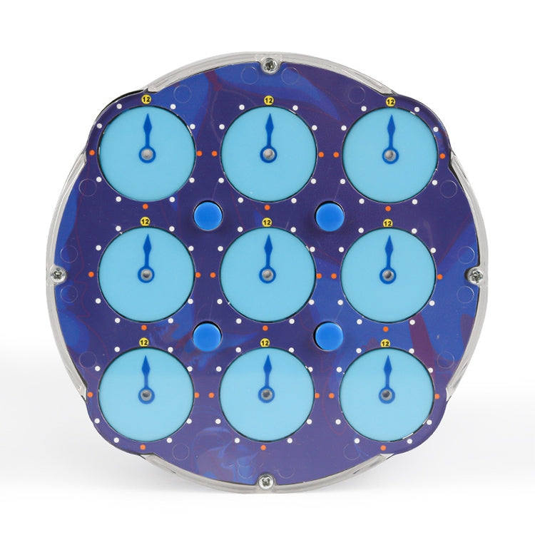 Carbon Fiber Membrane Third-order Magic Cube Children Educational Toys, Sengso Magnetic Clock Cube