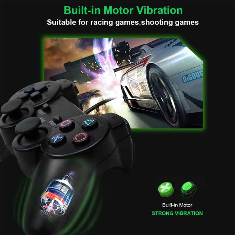 Double Vibration Joypad Wired Game Controle Handle For PS2