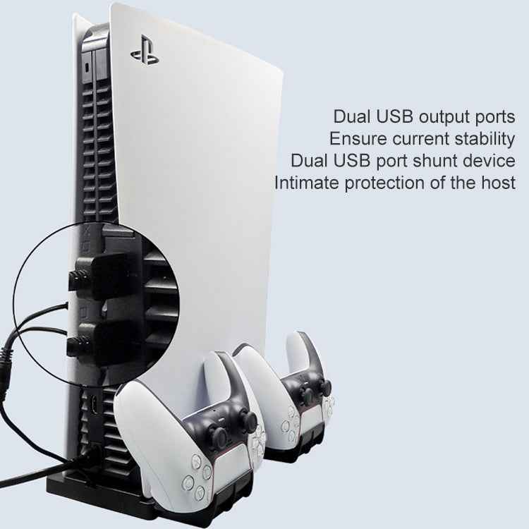 iplay HBP-269 For PS5 De / UHD Charging Stand Vertical Base Holder With Handle Charger