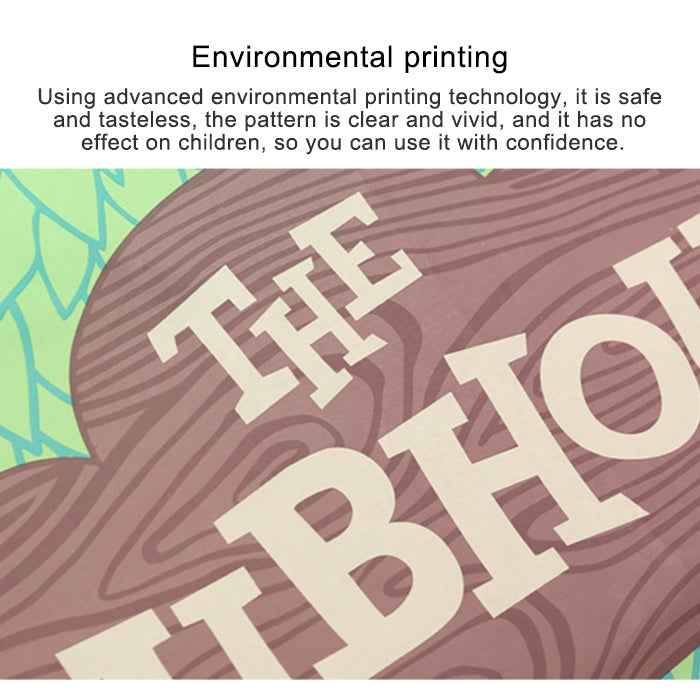 Household Children Printing Play Tent Small Game House with Mat