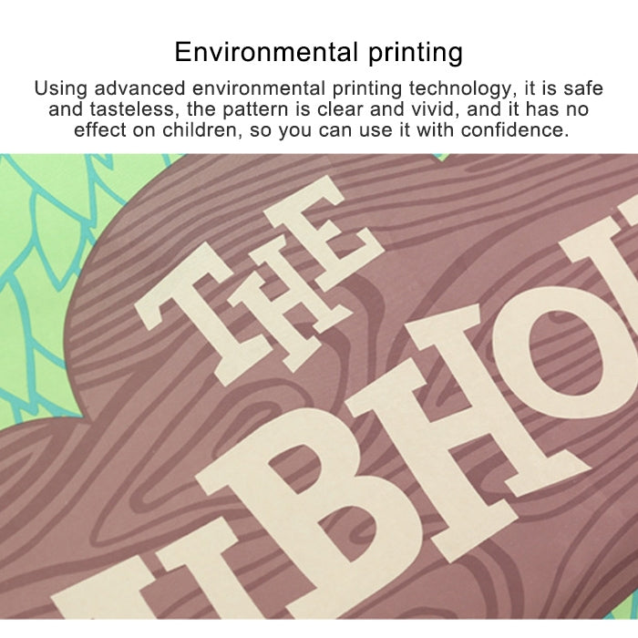 Household Children Printing Play Tent Small Game House, with 50 Ocean Balls