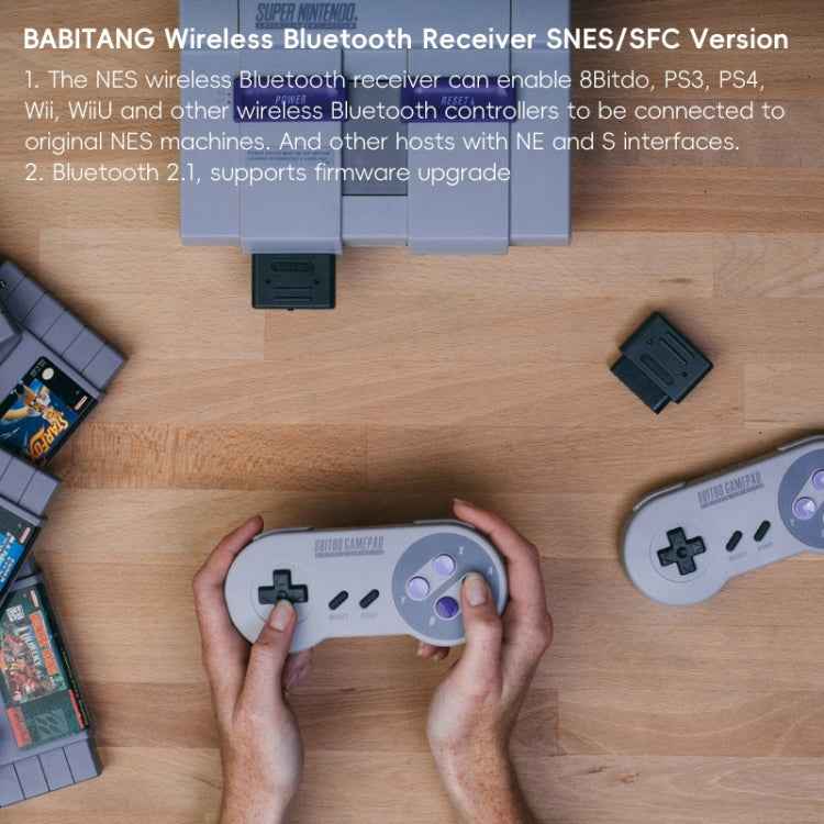 8BitDo Retro Bluetooth Receiver For SNES / SFC Version