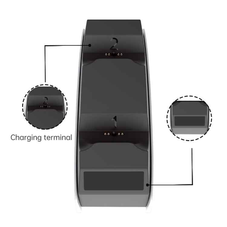 iPlay HBP-245 Game Controller Dual Seat Charger For PS5