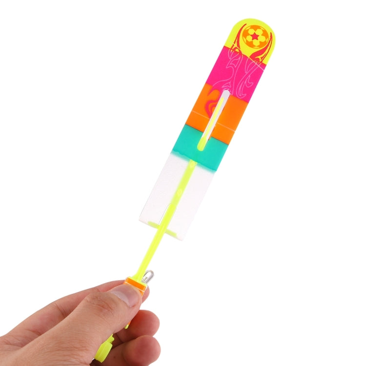 10 PCS Amazing LED Light Slingshot Flying Arrows, Random Color Delivery, Size: Large, Large