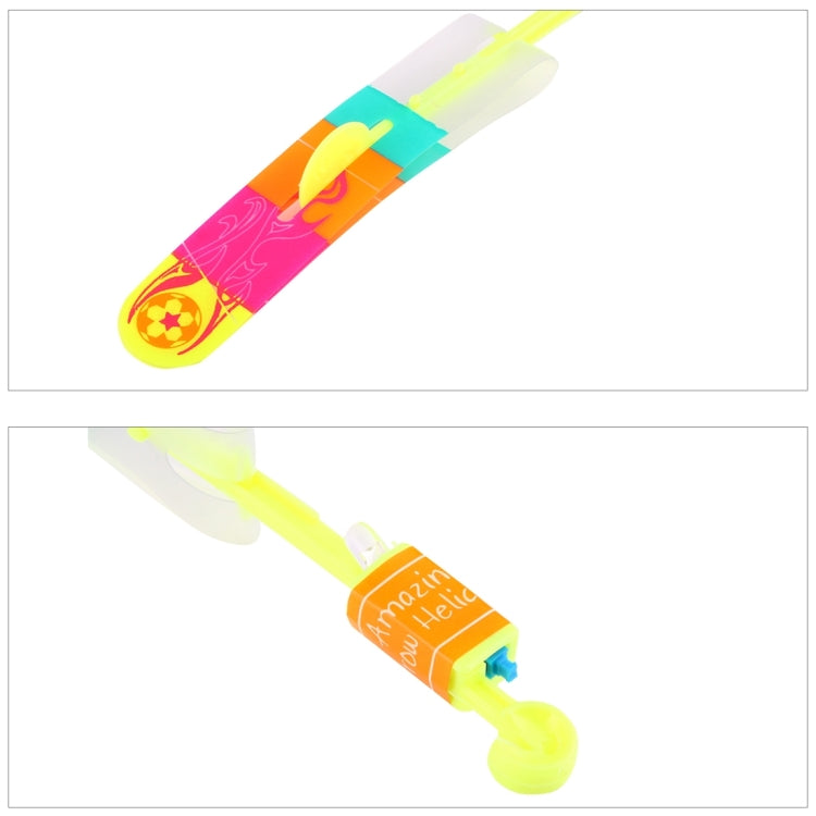 10 PCS Amazing LED Light Slingshot Flying Arrows, Random Color Delivery, Size: Large, Large