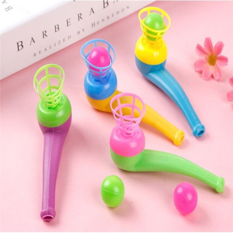 50 PCS Children Toy Suspension Blow Ball Nostalgic Toy Blowing Music Magic Hanging Ball, Random Color Delivery, 50 PCS