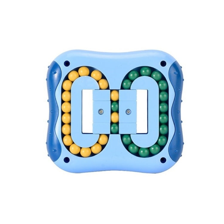 4 PCS Rotating Magic Beans Decompression Educational Toys Children Fingertip Magic Cube Toys, (Blue)