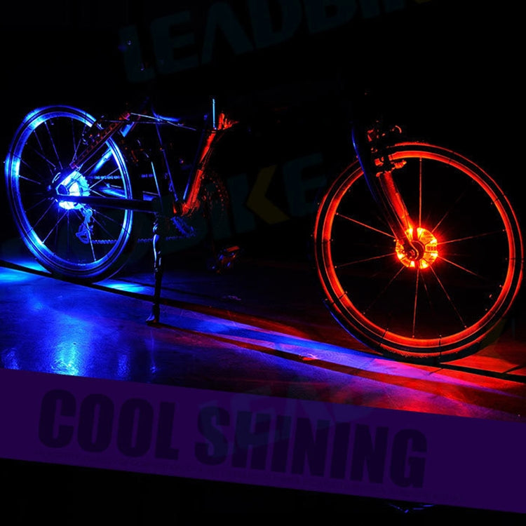A108 Bicycle Decor Waterproof Flower Drum Lamp Dazzle Warning Lamp, Size: 9.5*1.7cm, A108 Warning Lamp