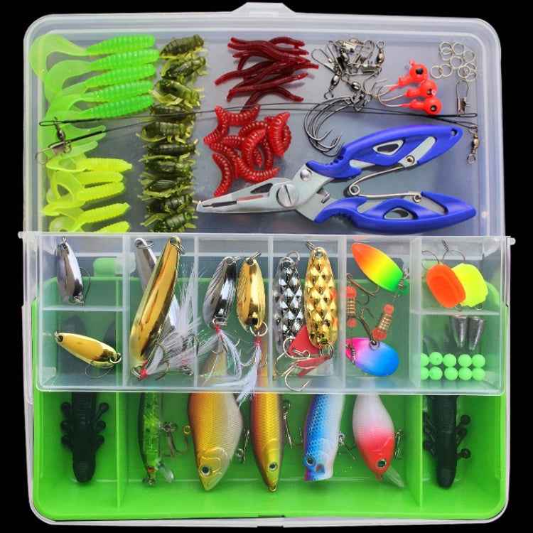101 PCS Fishing Bait Lure Kit Fishing Tackle