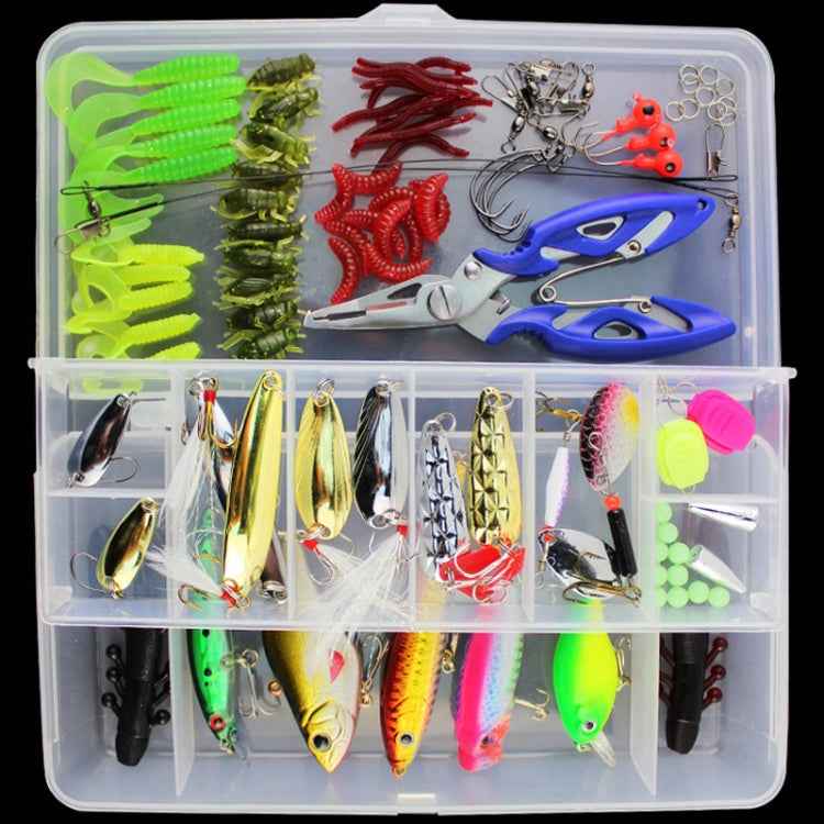 101 PCS Fishing Bait Lure Kit Fishing Tackle