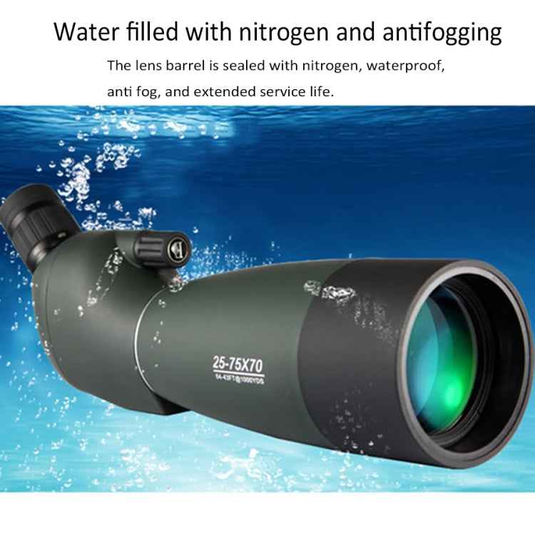 Maifeng 25-75x70 Professional High Definition High Times Outdoor Zoom Monocular Astronomical Telescope