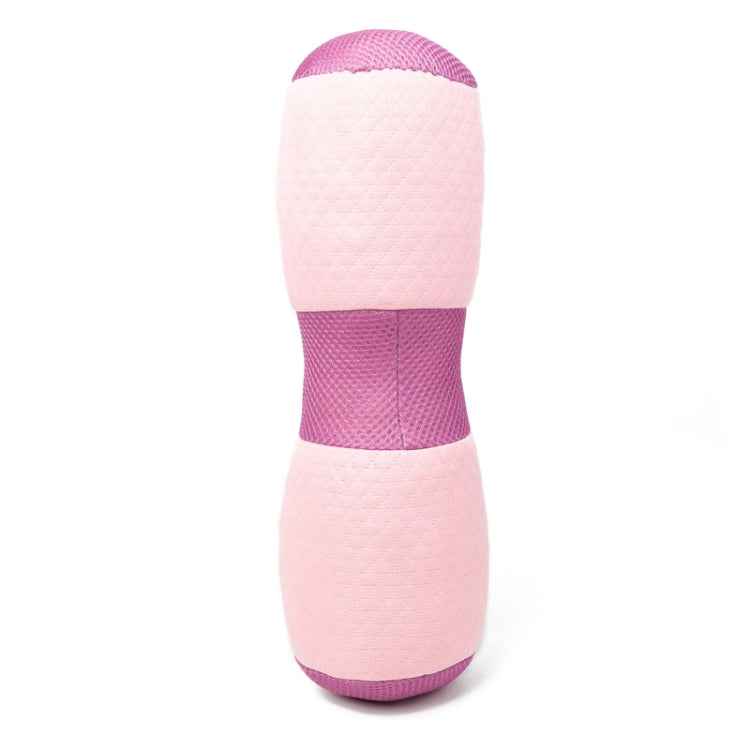 Multifunction Yoga Pillow Beautiful Buttocks Pelvis Pillow Cervical Lumbar Health Pillow Yoga Stick Waist(Pink), 37 x 10cm