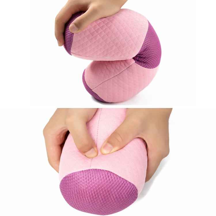 Multifunction Yoga Pillow Beautiful Buttocks Pelvis Pillow Cervical Lumbar Health Pillow Yoga Stick Waist(Pink), 37 x 10cm