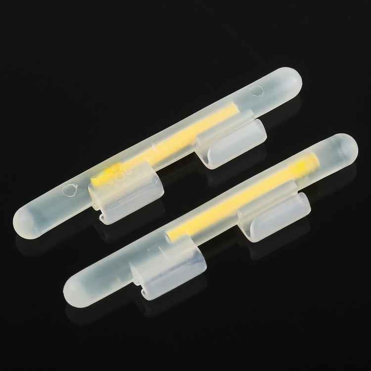 5 Packs OCEAN SUN Clip-On Luminous Float Night Fishing Light Stick, L, Fits Rod Tip 2.7-3.2mm