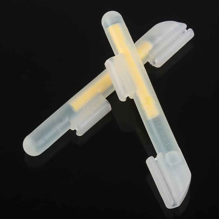 5 Packs OCEAN SUN Clip-On Luminous Float Night Fishing Light Stick, S, Fits Rod Tip 1.5-1.9mm