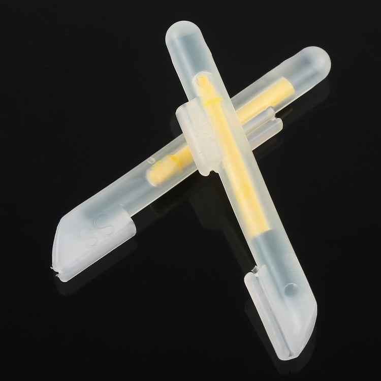 5 Packs OCEAN SUN Clip-On Luminous Float Night Fishing Light Stick, SS, Fits Rod Tip 0.6-1.4mm