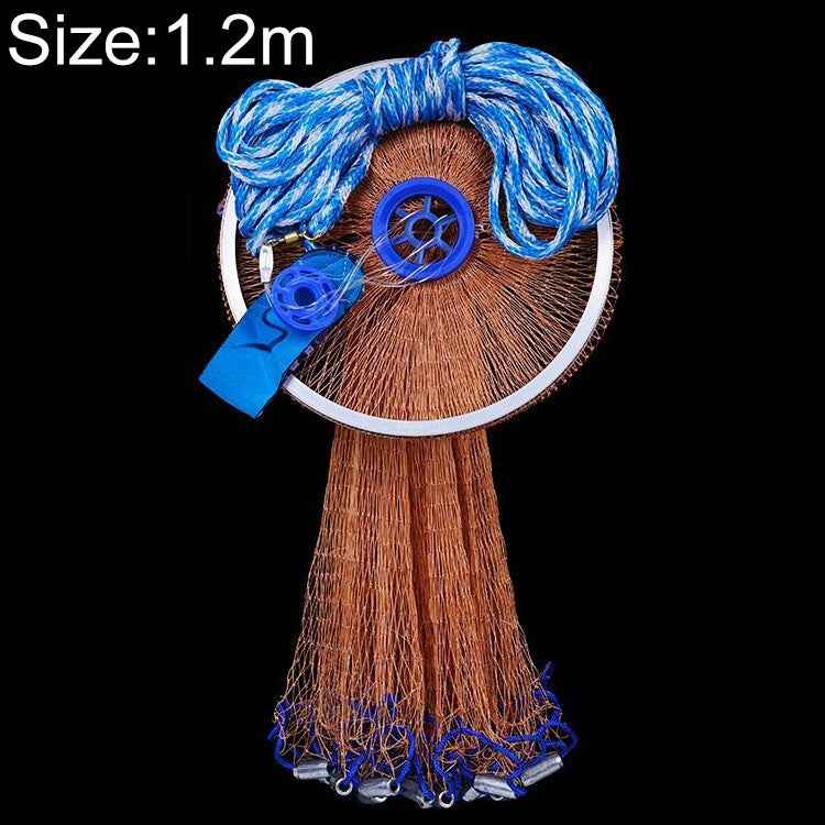 American Easy Throw Cast Net Fishing Mesh Fishing Tackle