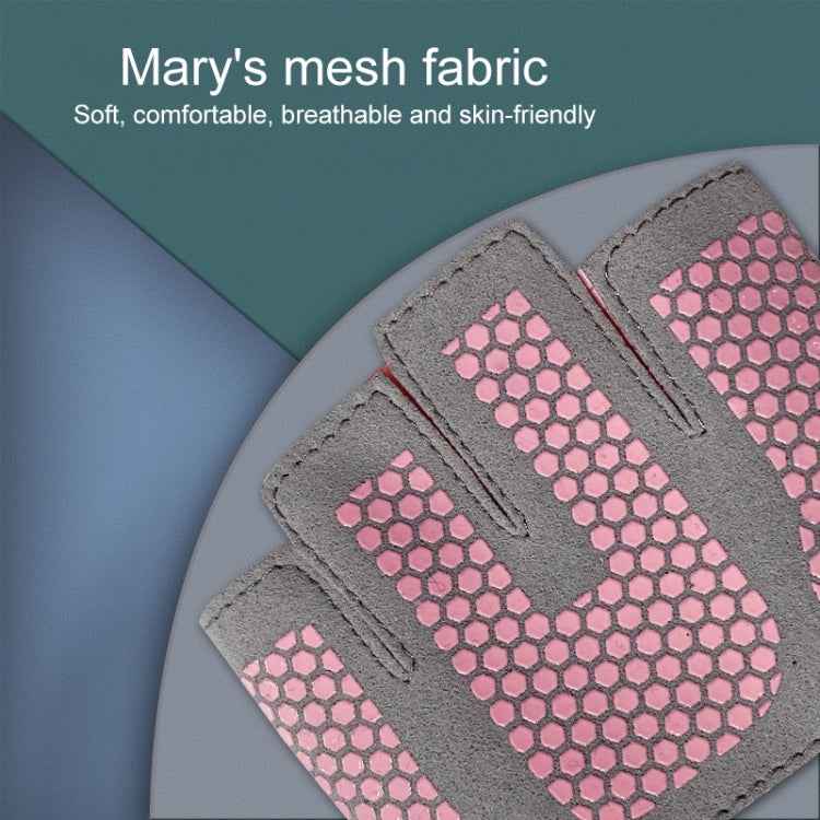 Half Finger Yoga Gloves Anti-skid Sports Gym Palm Protector, Size: S, Palm Circumference: 17.5cm, Size: S