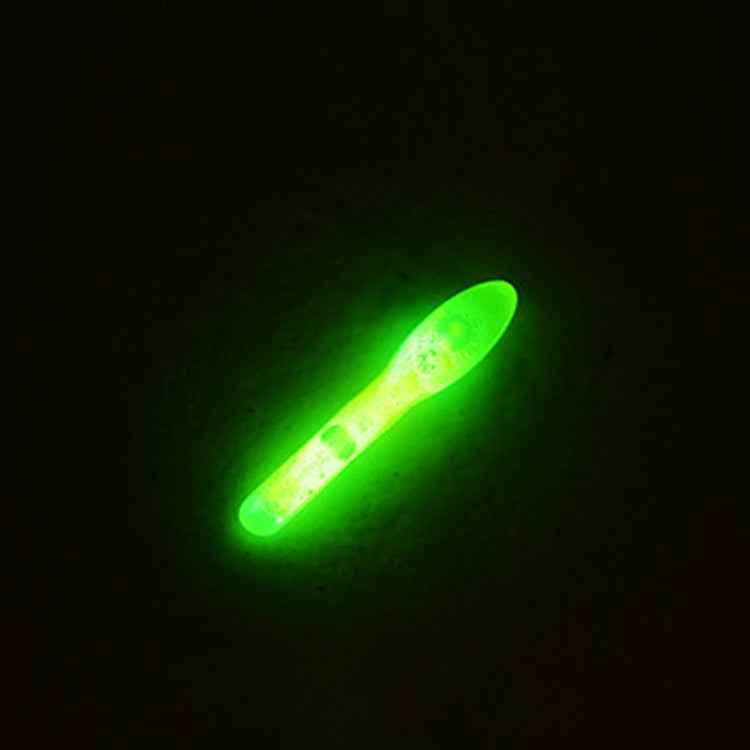 10 Packs Bulb Shape Luminous Float Night Fishing Light Stick, Visibility: 30m, Size: 3.0 x 25mm