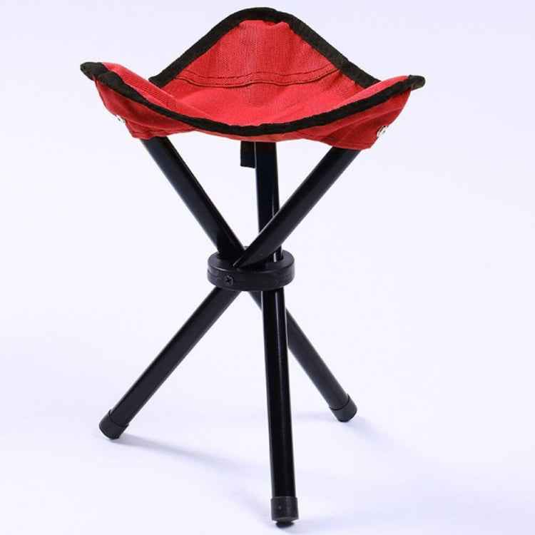 Hiking Outdoor Camping Fishing Folding Stool Portable Triangle Chair Maximum Load 100KG Folding Chair Size:22 x 22 x 31cm