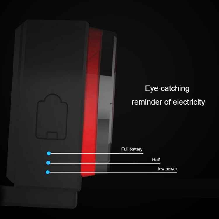 A0 IPX5 Waterproof Seven-color Bicycle USB Charging High Brightness Taillight