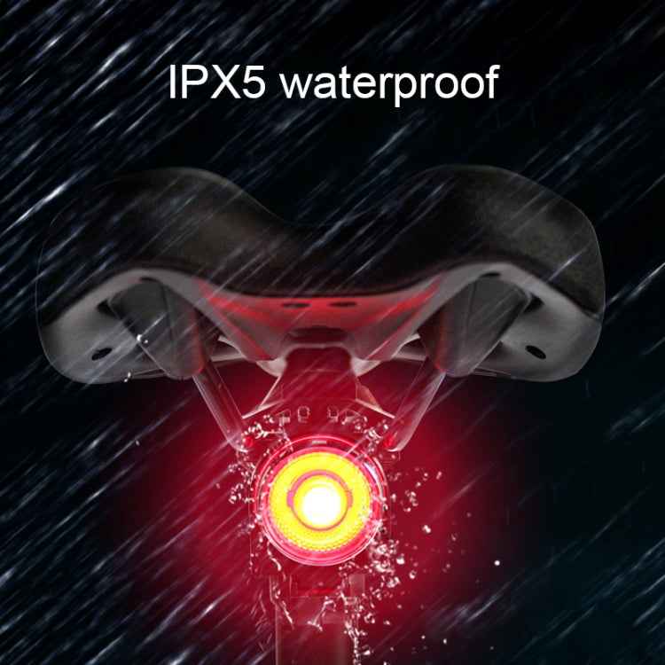 A0 IPX5 Waterproof Seven-color Bicycle USB Charging High Brightness Taillight