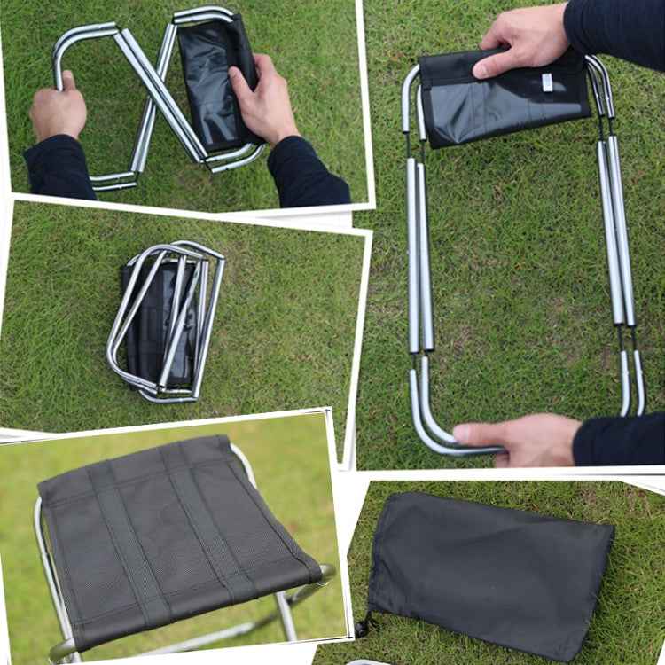 Outdoor Portable Folding Stool, Size: 25*22*26cm