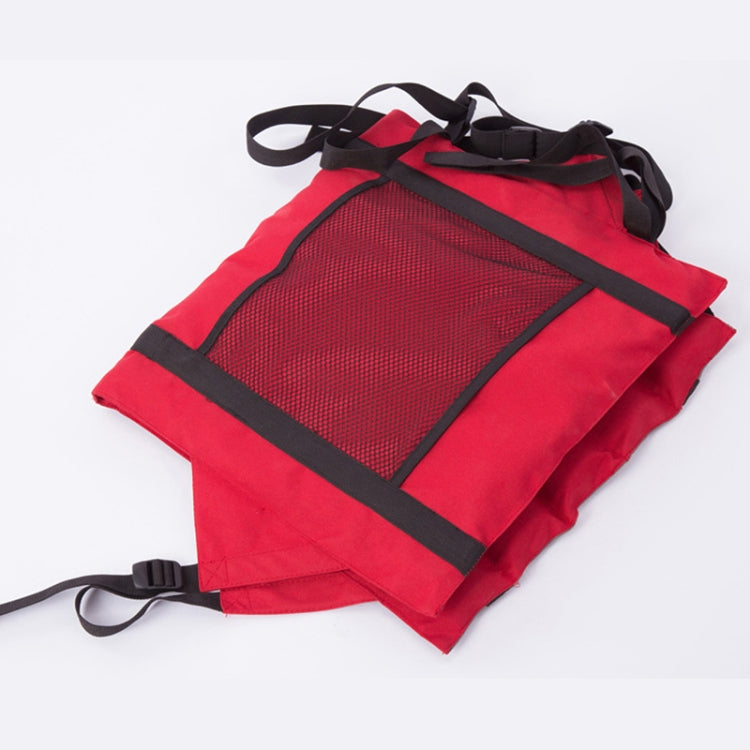 Outdoor Folding Seat Cushion With Backrest, Size: 78*40*2cm, CLS Folding Stool(Red), Folding Seat(Black)