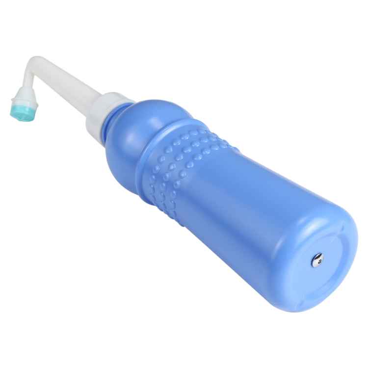 MDT-002 500ml Portable Handheld Travel Bidet Women Vaginal Washing Sprayer, (Dark Blue), (Blue)