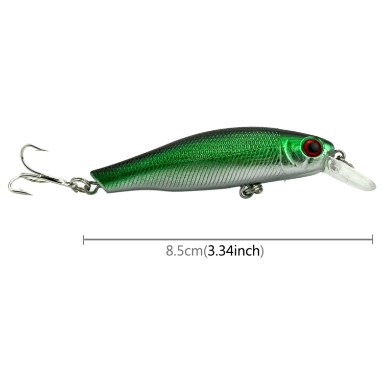 HENGJIA 6 PCS 8.5cm 8.9g Minnow Plastic Hard Baits Fishing Lures Set Fishing Tackle Baits, 6 PCS 8.5cm 8.9g