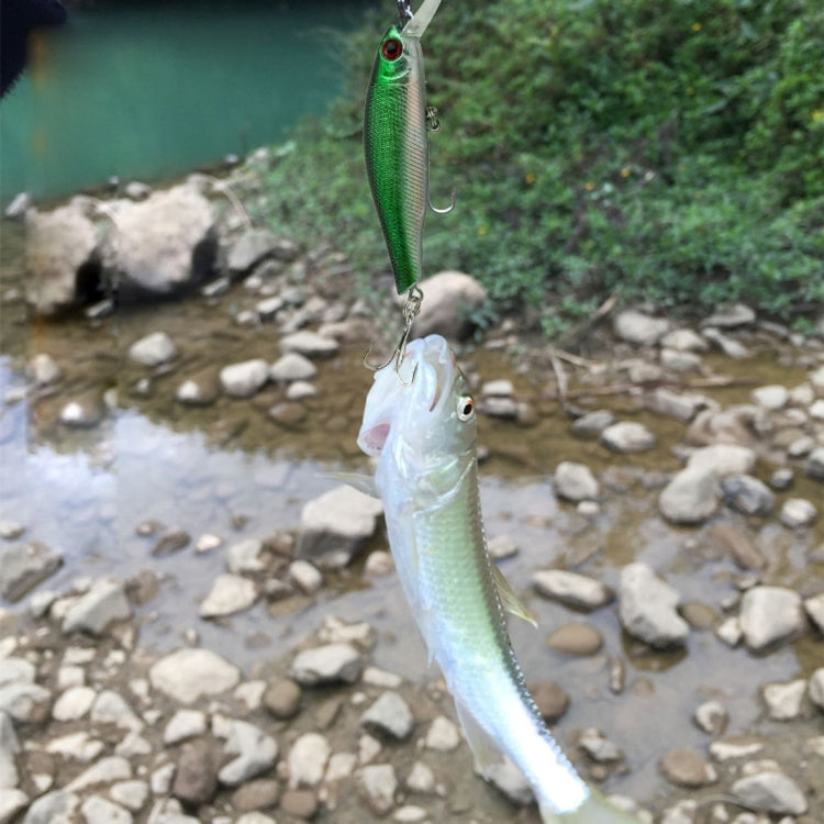 HENGJIA 6 PCS 8.5cm 8.9g Minnow Plastic Hard Baits Fishing Lures Set Fishing Tackle Baits, 6 PCS 8.5cm 8.9g