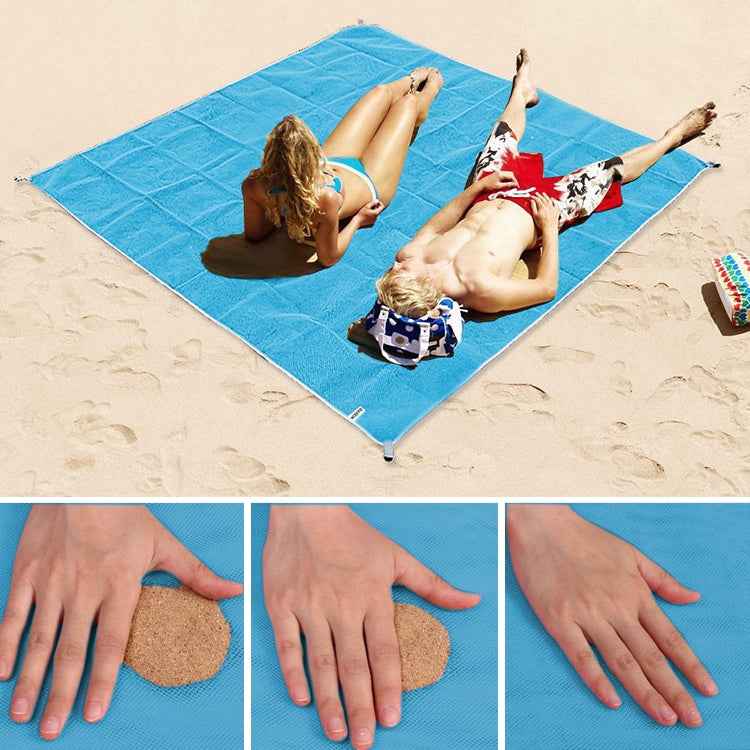 Sand Free Mat Lightweight Foldable Outdoor Picnic Mattress Camping Cushion Beach Mat, Size: 2x1.5m