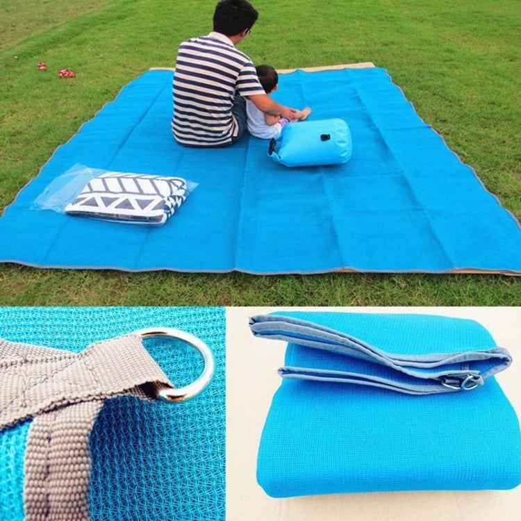 Sand Free Mat Lightweight Foldable Outdoor Picnic Mattress Camping Cushion Beach Mat, Size: 2x1.5m