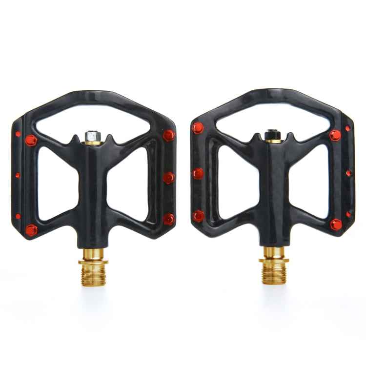 1 Pair B251C Road Bike Carbon Fiber + Titanium Axle Pedals
