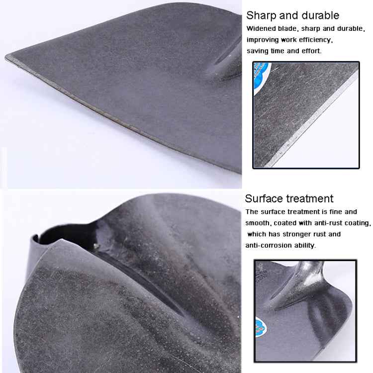 Gardening Planting Durable Farm Hoe Turning Tools, Size : S