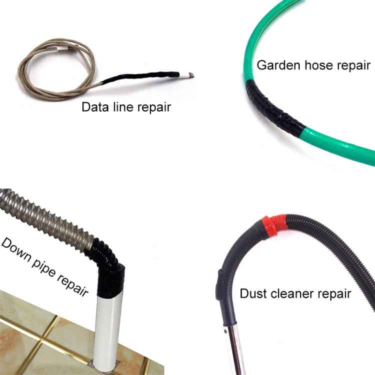 3m x 2.5cm Multi-function Waterproof High Temperature Resistance Water Pipe Wire Silicone Self-adhesive Tape