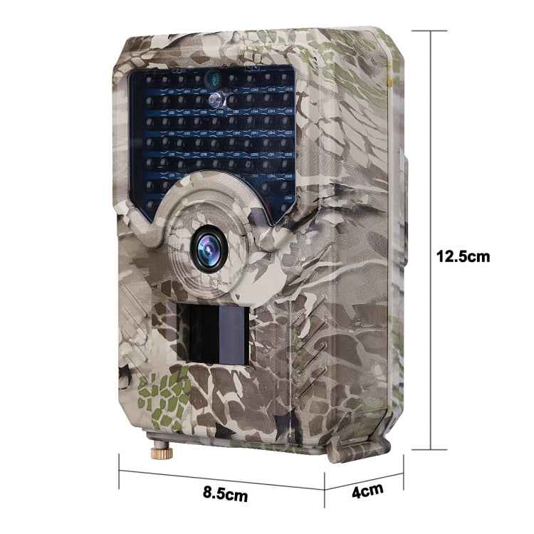 PR-200 IP54 Waterproof IR Night Vision Security Hunting Trail Camera, 120 Degree Wide Angle,100 Degree PIR Sensing Angle