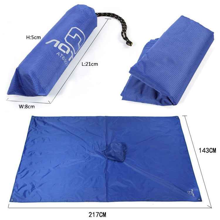 3 in 1 Aotu AT6927 Multifunctional Outdoor Camp Riding Raincoat Picnic Blanket, Size: 217x143cm