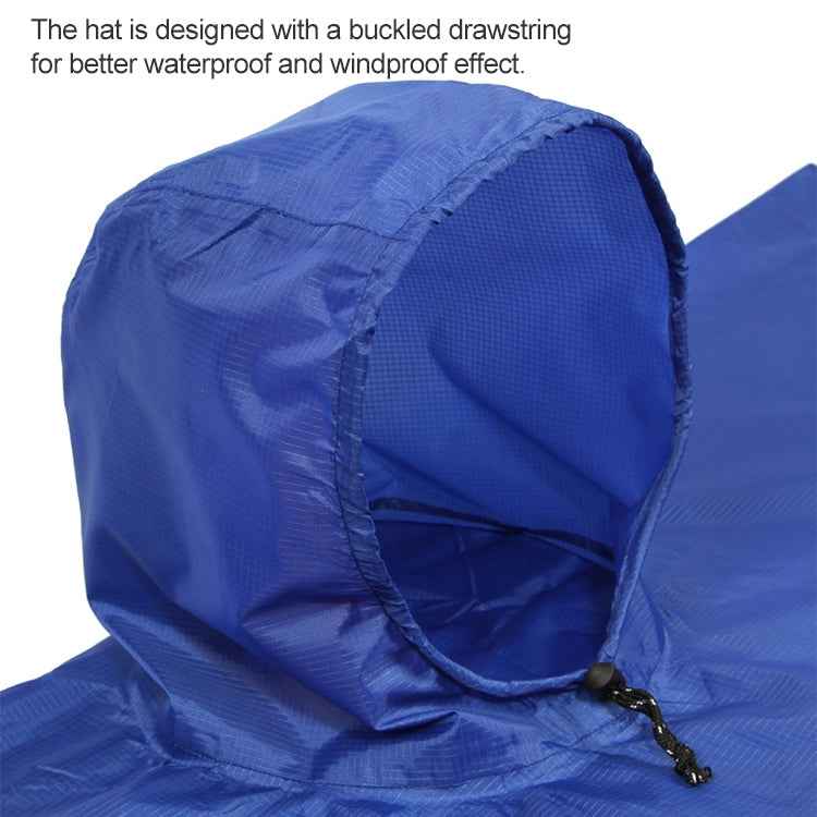 3 in 1 Aotu AT6927 Multifunctional Outdoor Camp Riding Raincoat Picnic Blanket, Size: 217x143cm
