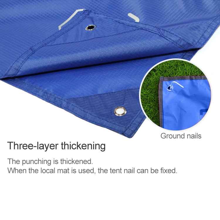 3 in 1 Aotu AT6927 Multifunctional Outdoor Camp Riding Raincoat Picnic Blanket, Size: 217x143cm