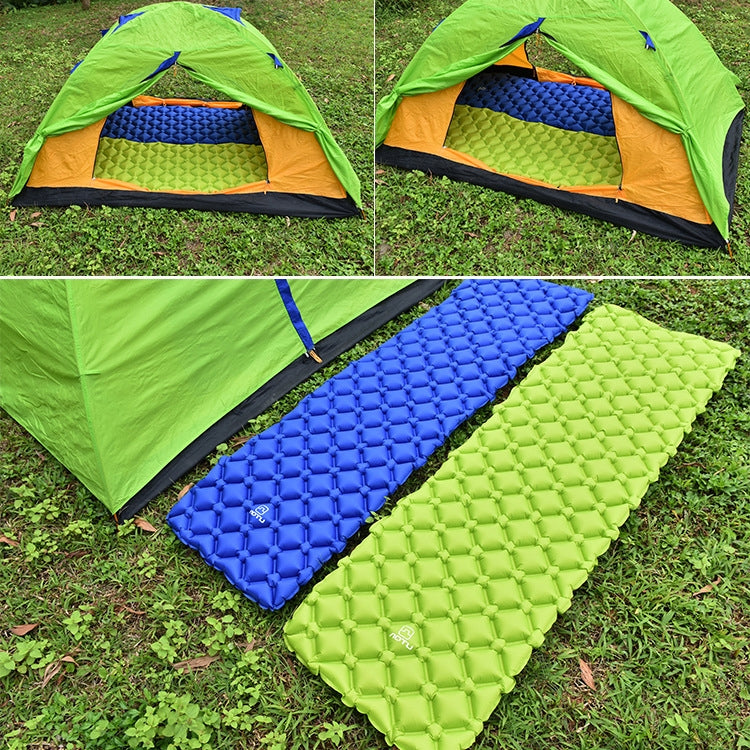 Aotu AT6241 Outdoor Camping Inflatable Cushion TPU Air Mattress, Size: 190x57x5.5cm, Size: 190x57x5.5cm (Blue)