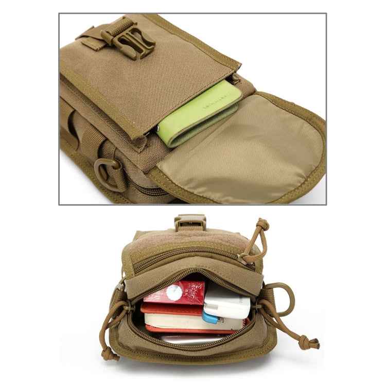INDEPMAN DL-B020 Fashion Army Style Oxford Cloth Package Crossbody Bag Shoulder Sling Bag Hand Bag Messenger Bag, Size: 17 x 15 x 8 cm