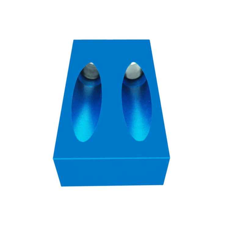 15 Degree Angular Oblique Aluminum Alloy Woodworking Hole Locator