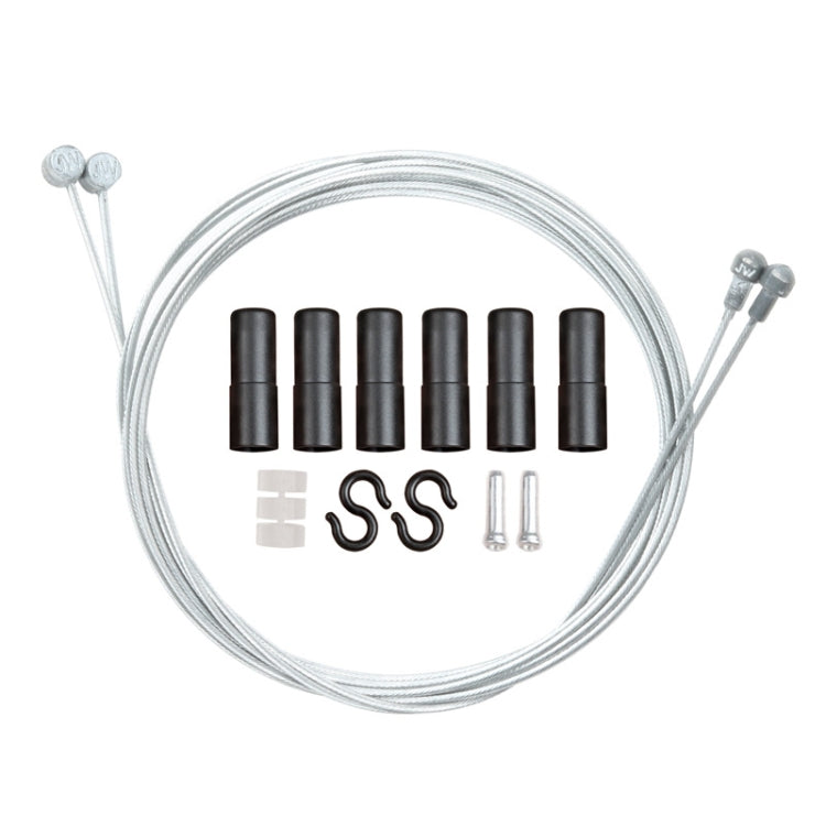 Universal Bicycle Brake Cable Tube Set, Red, White, Yellow, Black, Orange, Green, Grey, Blue