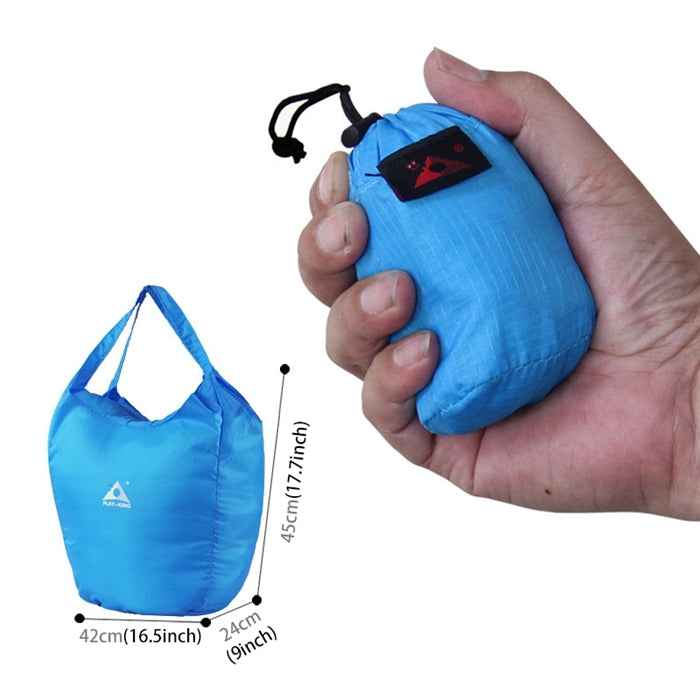 1329 Outdoor Climbing Portable Foldable Anti-splash Bag Ultralight Handheld Bag