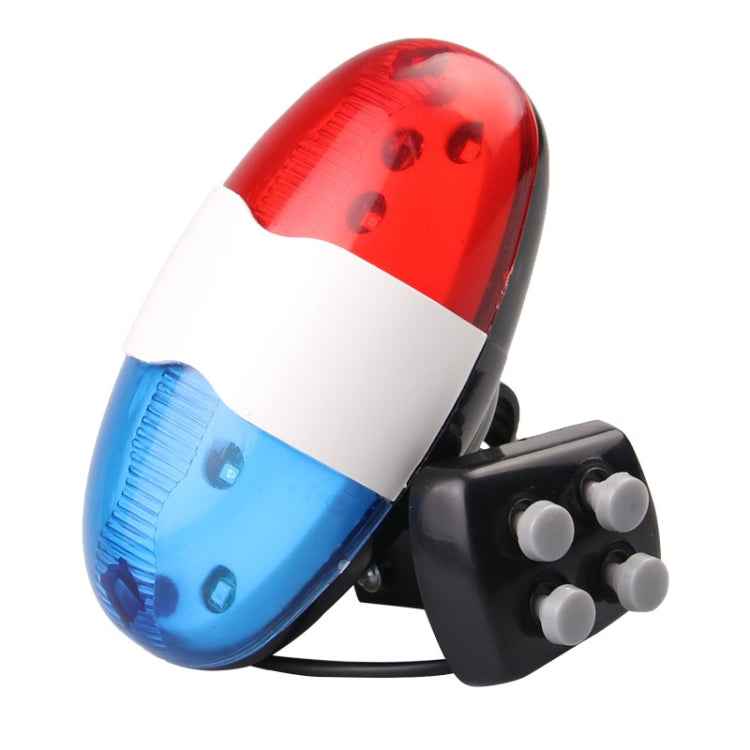 Bicycle 4 Tone Electronic Horn Mountain Bike LED Tail Light Bicycle Multifunction Horn