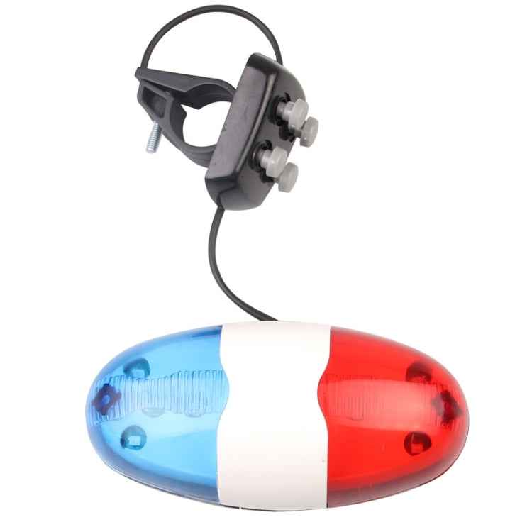Bicycle 4 Tone Electronic Horn Mountain Bike LED Tail Light Bicycle Multifunction Horn