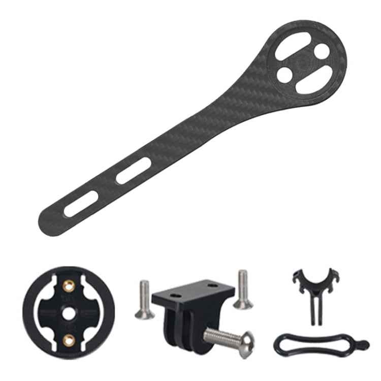 Full Carbon Fiber Road Bicycle Code Table Holder For Garmin Series(Matte)