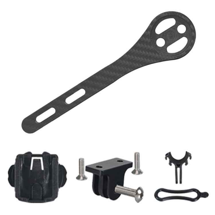 Full Carbon Fiber Road Bicycle Code Table Holder For Garmin Series(Matte)